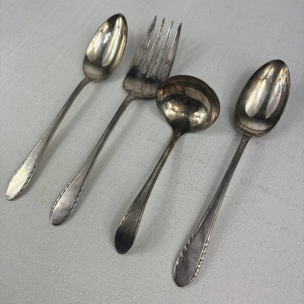 Vintage International Holmes & Edward's FIRST‎ LADY Serving Utensil Set
